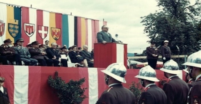 16_Ehrengaeste beim 100 Jahre Bestandsjubilaeum