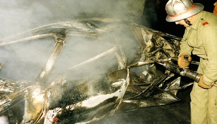 22_Bergeschere im Brandeinsatz   mit Todesopfer 1987